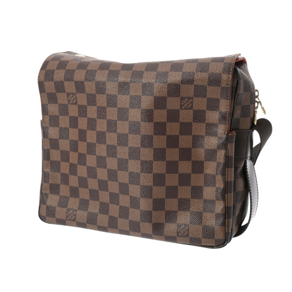 Louis Vuitton Canvas Handbag Damier Duomo Brown
